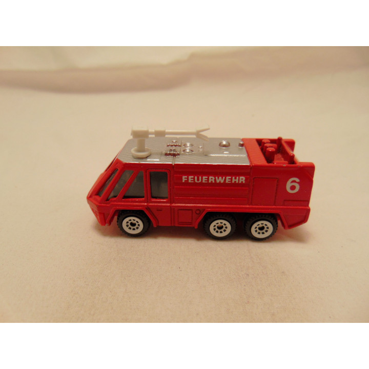 Rosenbauer Simba vliegveld brandweerauto 1:55 Siku