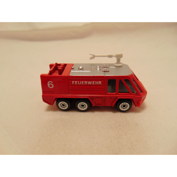 Rosenbauer Simba vliegveld brandweerauto 1:55 Siku