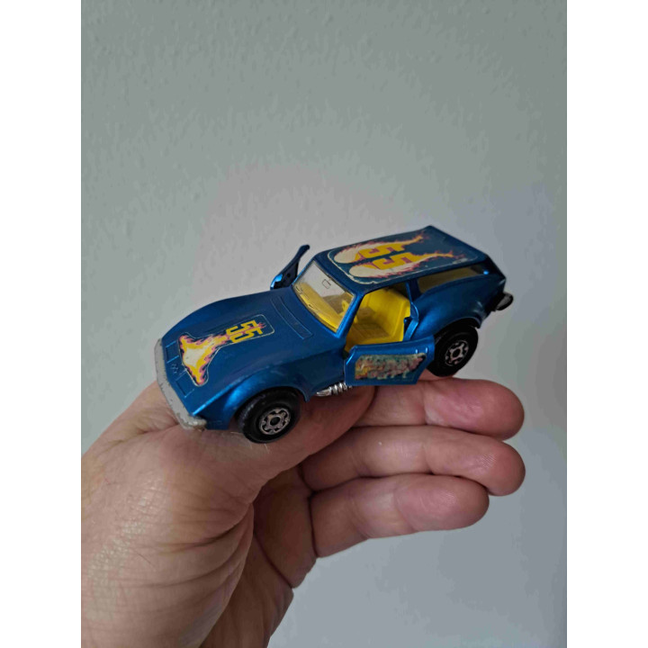 Chevrolet Corvette Caper Cart Matchbox Speed Kings K55
