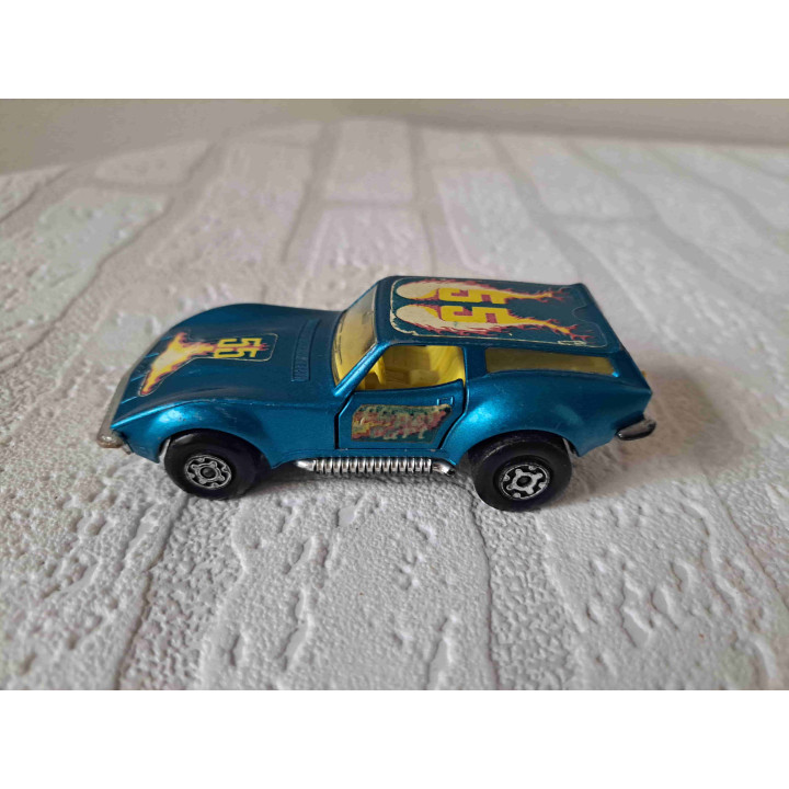 Chevrolet Corvette Caper Cart Matchbox Speed Kings K55 - modelauto