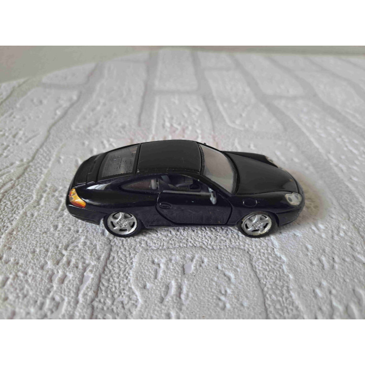 Porsche 911 Carrera Hongwell 1:43 zwart - modelauto