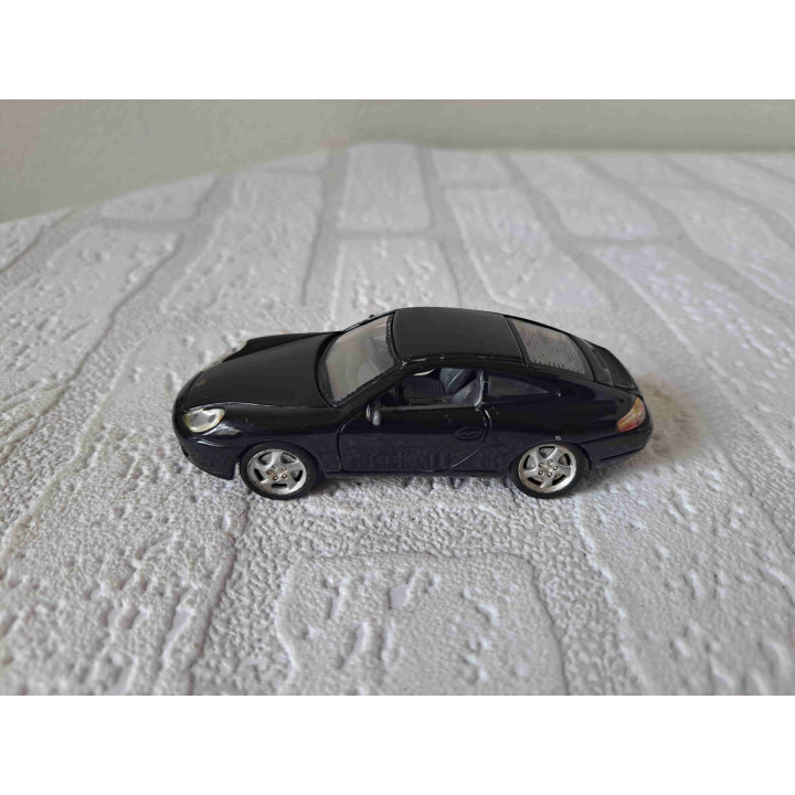 Porsche 911 Carrera Hongwell 1:43 zwart - modelauto