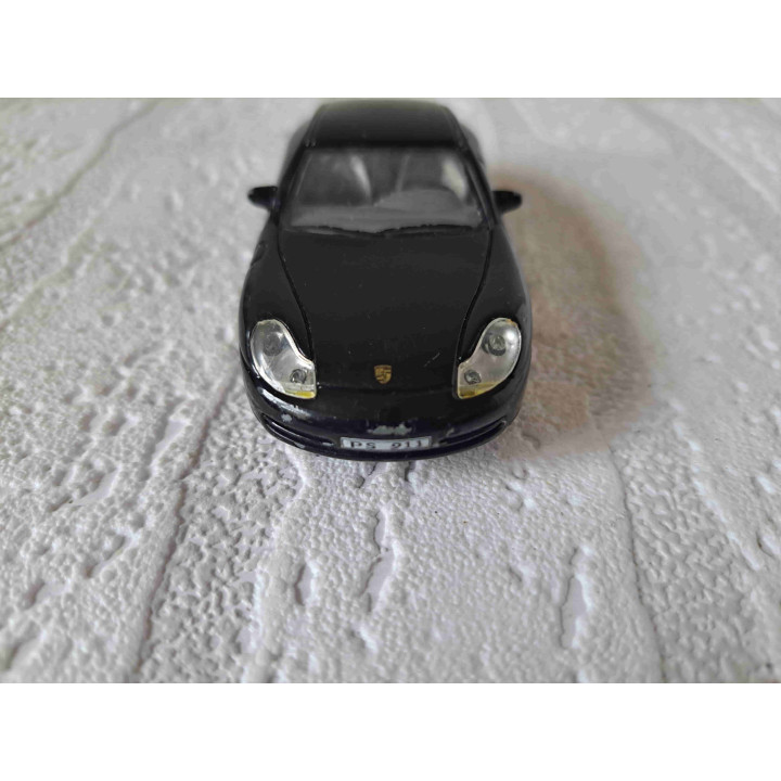 Porsche 911 Carrera Hongwell 1:43 zwart - modelauto