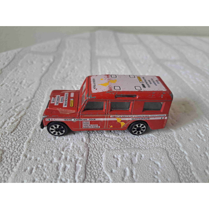 Land Rover 109 2A Trans American Tour Bburago 1:43 - modelauto