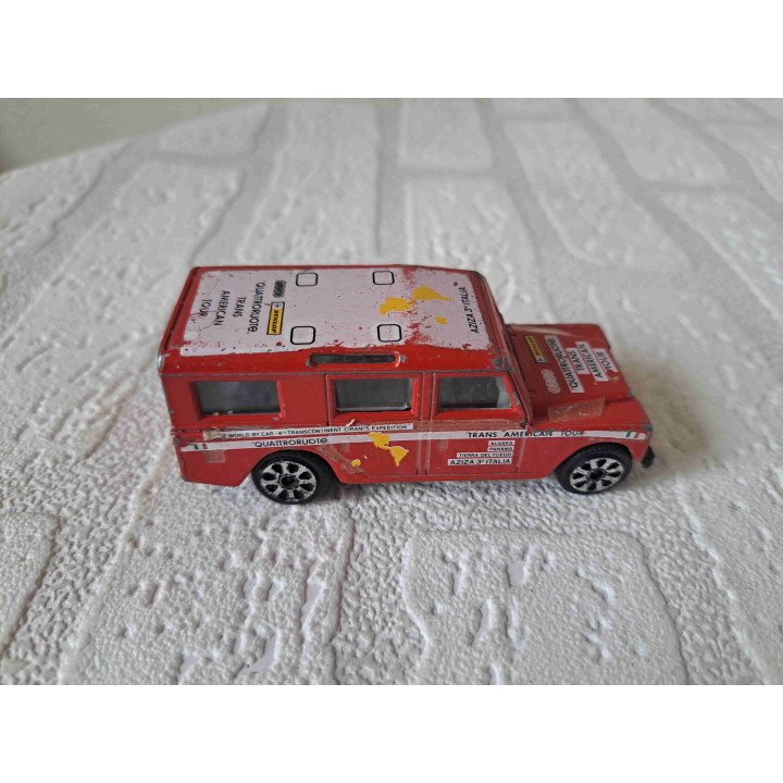 Land Rover 109 2A Trans American Tour Bburago 1:43 - modelauto