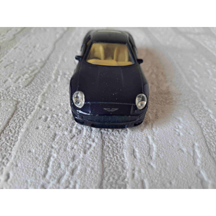 Aston Martin DB7 Maisto Shell 1:40 donkerblauw - modelauto