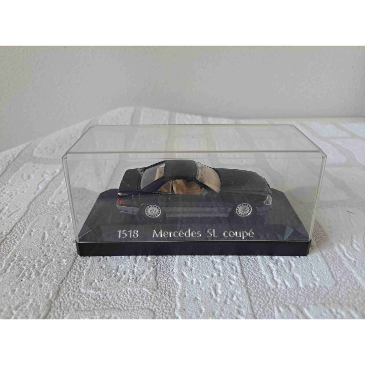 Mercedes-Benz 500 SL Coupé Zwart 1:43 Solido 1518 Modelauto