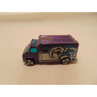Ambulance SaberTooth Hot wheels 2001-042 Fossil Fuels Series paars