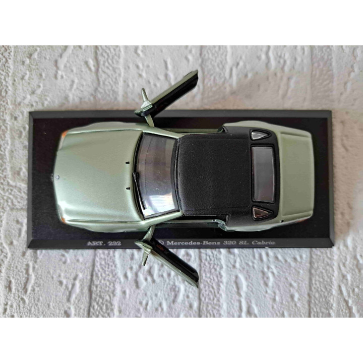 Mercedes 320 SL 1:43 Detailcars Revell Groengrijs
