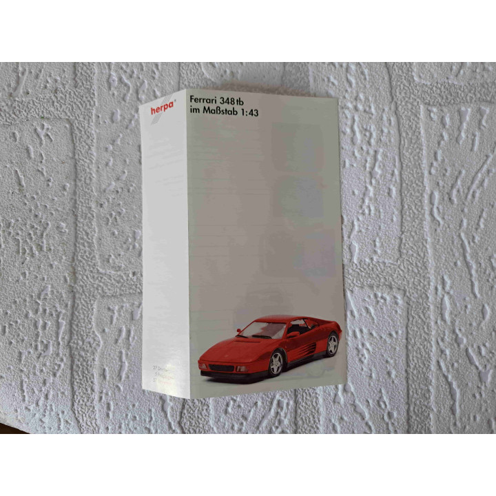 Ferrari 348TB Challenge 1:43 Herpa 181358 Klaus Greif NR61 - modelauto