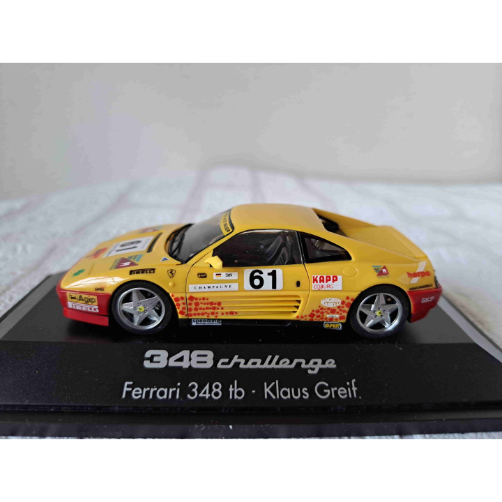 Ferrari 348TB Challenge 1:43 Herpa 181358 Klaus Greif NR61 - modelauto