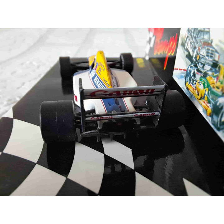 Williams Renault formule 1 Nr6 Patrese 1:64 Minichamps 651303 - modelauto