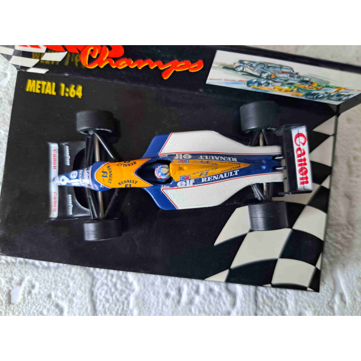 Williams Renault formule 1 Nr6 Patrese 1:64 Minichamps 651303 - modelauto