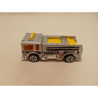 Fire Eater Brandweer Heat Fleet 5 Pack Hot wheels 2002 zilvergrijs