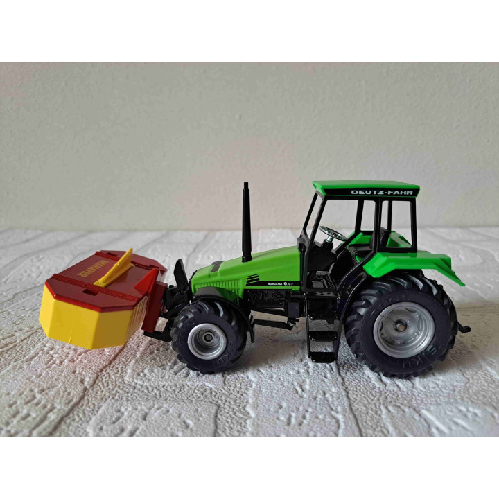 Deutz-Fahr AgroXtra tractor frontmaaier 1:32 Siku 3156 - modelauto
