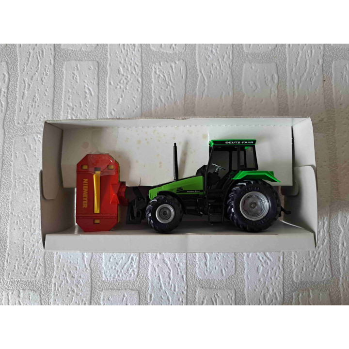 Deutz-Fahr AgroXtra tractor frontmaaier 1:32 Siku 3156 - modelauto
