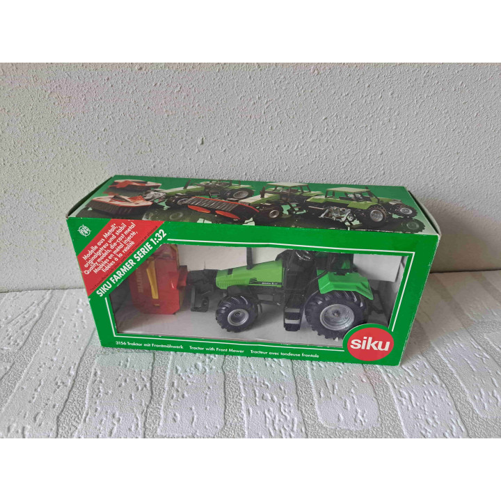 Deutz-Fahr AgroXtra tractor frontmaaier 1:32 Siku 3156 - modelauto