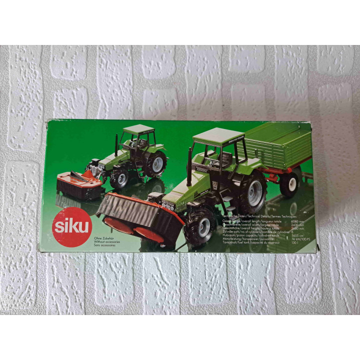 Deutz-Fahr AgroXtra tractor frontmaaier 1:32 Siku 3156 - modelauto