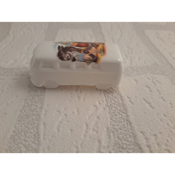 Volkswagen combi bus met ezel opdruk