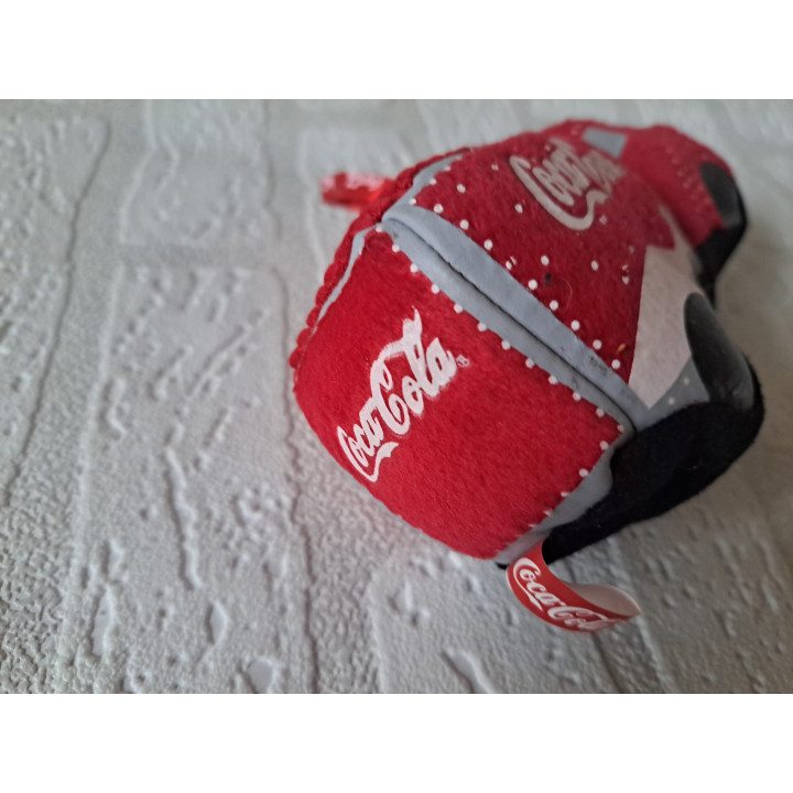 Coca Cola vrachtwagen kerstbal van stof - Verzamelobjecten