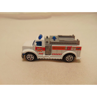 Brandweerauto Highway Rescue Fire Truck Matchbox wit