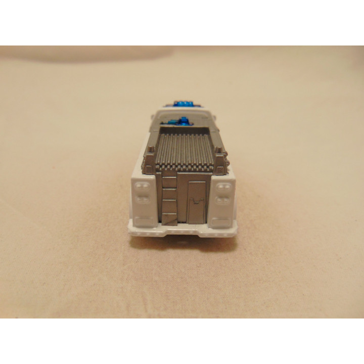 Brandweerauto Highway Rescue Fire Truck Matchbox wit