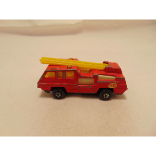 Brandweerwagen ladderwagen Blaze Buster Matchbox mb 22 rood