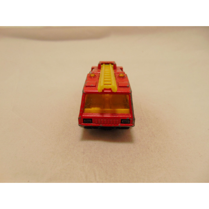 Brandweerwagen ladderwagen Blaze Buster Matchbox mb 22 rood