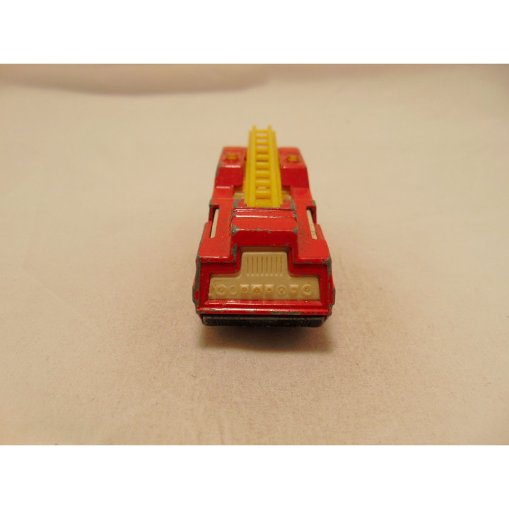 Brandweerwagen ladderwagen Blaze Buster Matchbox mb 22 rood