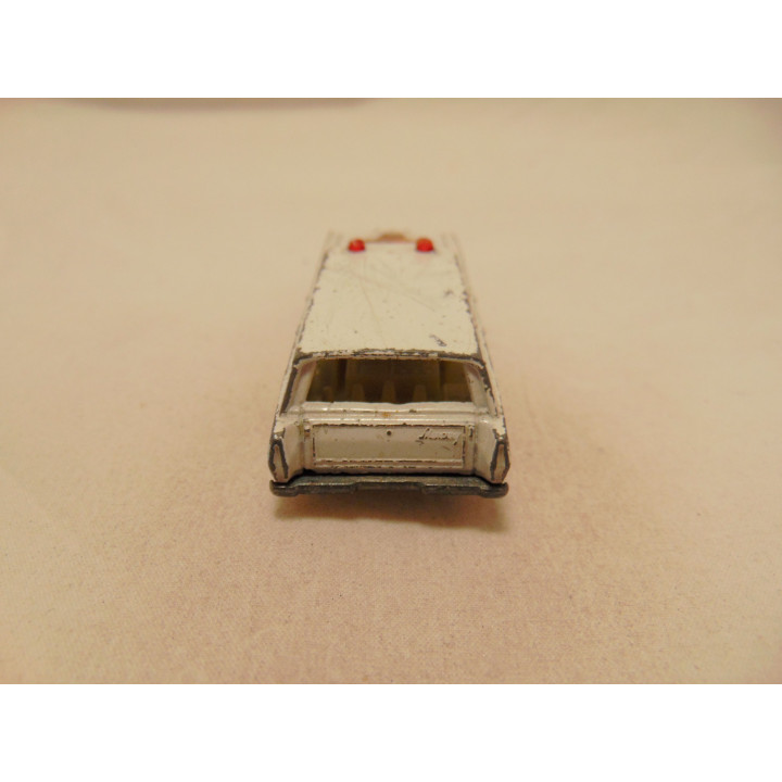 Mercury Commuter politie Matchbox wit