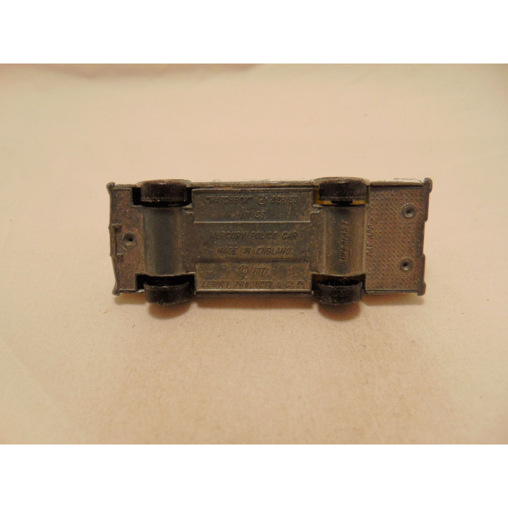 Mercury Commuter politie Matchbox wit