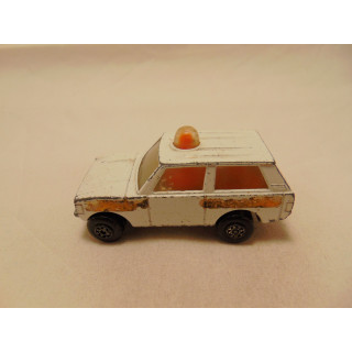 Range Rover 1975 politie Matchbox wit