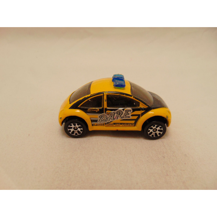 Volkswagen Concept politie Dare 1:64 Matchbox geel