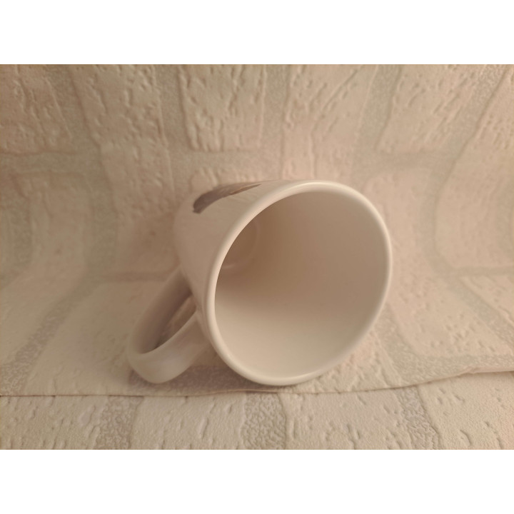 Drinkbeker mok met ezel kop afbeelding - handgemaakt