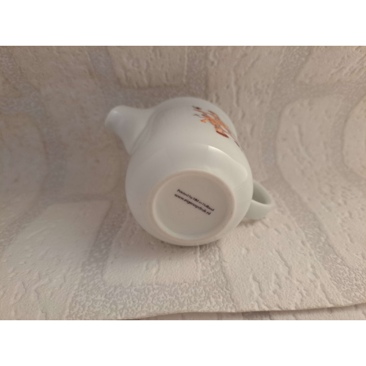 Melkkan met Oekraïne speelkaart Klaveren Boer tekening - handgemaakt