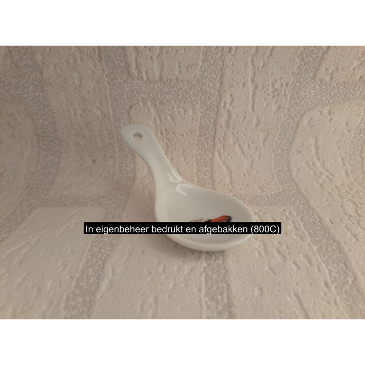 Amuselepel met Citroen DS 21 break, porselein 10x5x5cm