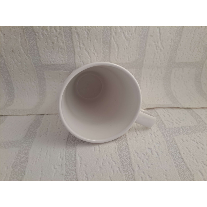 Beker met verschillende kleuren tekening Volkswagen kevers rondom - handgemaakt