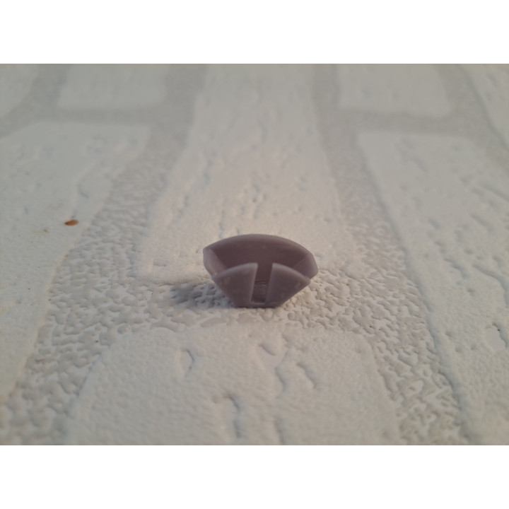 Kunsthars wand koffiefilterhouder 1:12 poppenhuis 2x1x1cm - 3D-harsprint