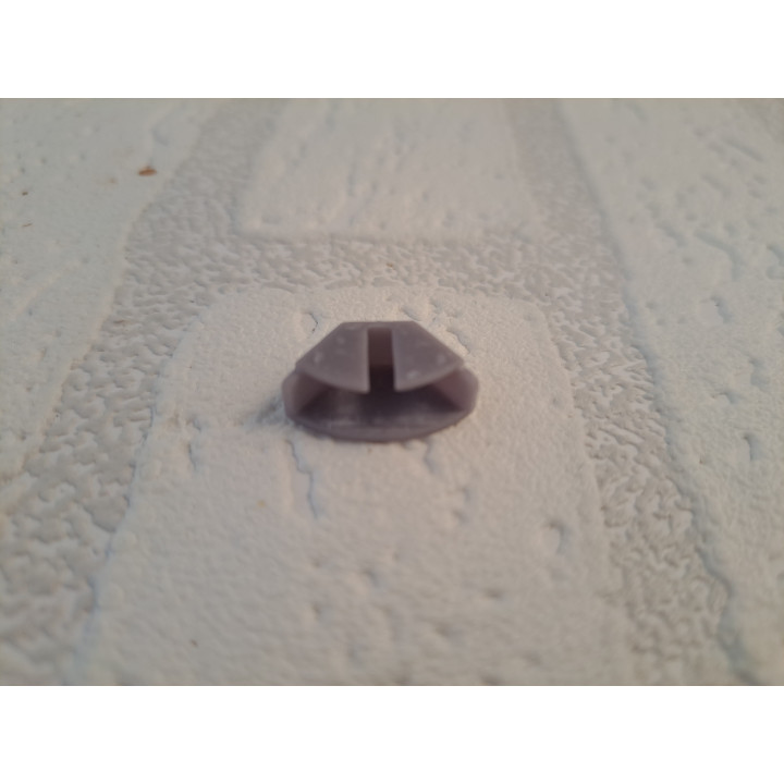 Kunsthars wand koffiefilterhouder 1:12 poppenhuis 2x1x1cm - 3D-harsprint