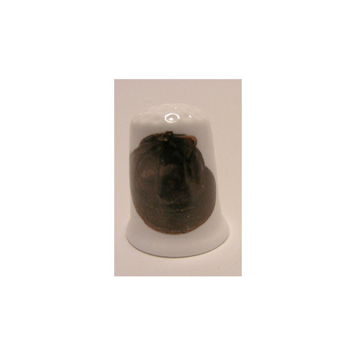 Brandweerhelm vingerhoedje  - Verzamelobject