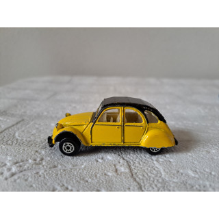 Citroen 2CV 1:64 geel