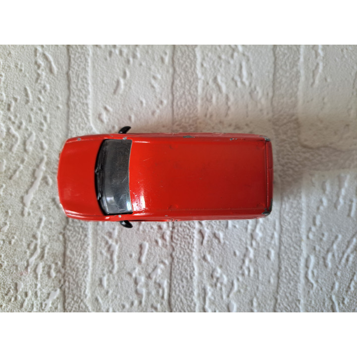Renault Kangoo TPG post 1:43 Solido rood (3) - modelauto