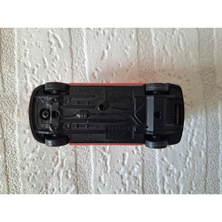 Renault Kangoo TPG post 1:43 Solido rood (3) - modelauto