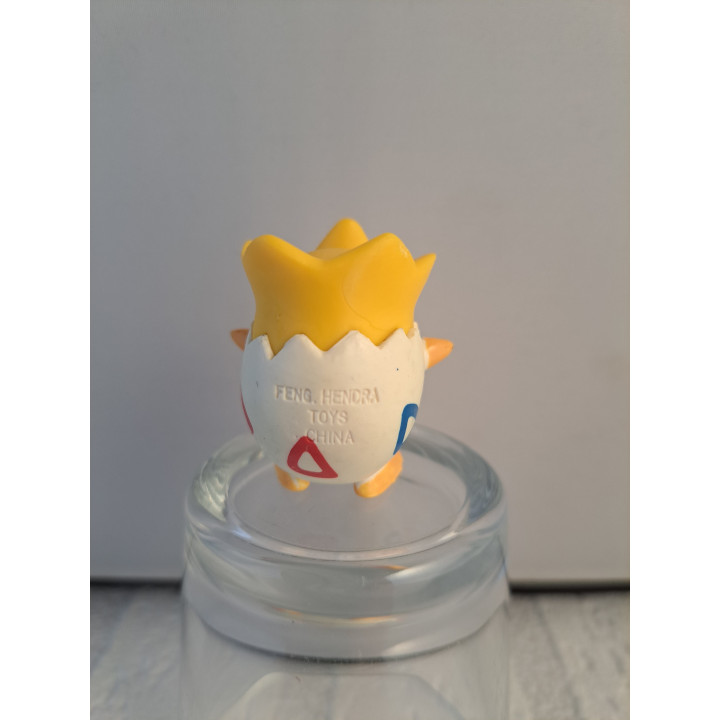 Togepi van hard rubber Pokemon Feng Hendra D2.5x4 cm - pokemon artikelen