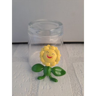 Sunflora van hard rubber Pokemon Tomy 4.5x2x4.5cm