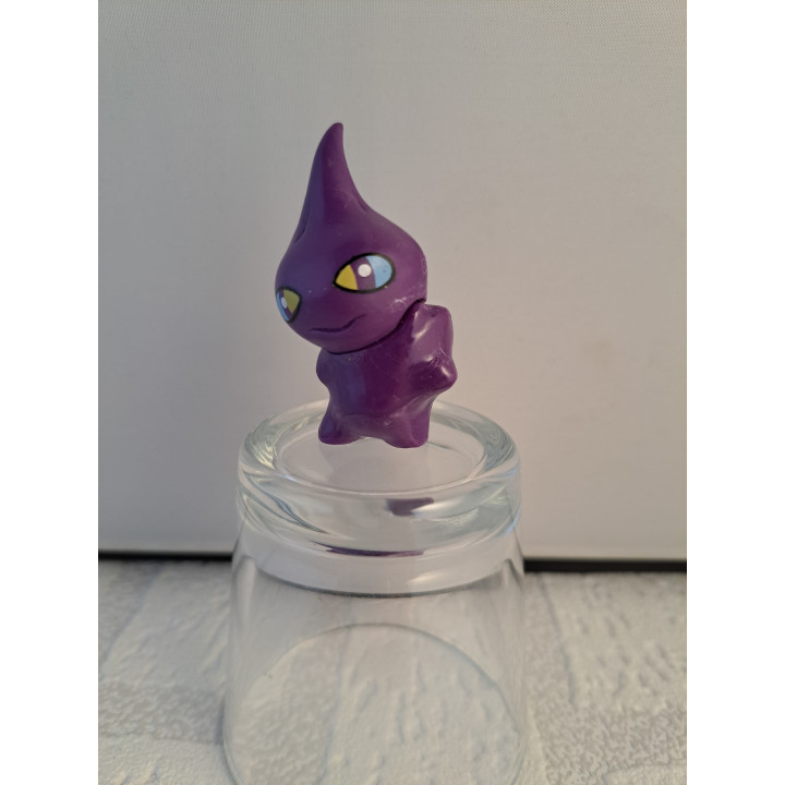 Shuppet van hard rubber Pokemon Feng Hendra D2.5x5.5cm Shuppet van hard rubber Pokemon Feng Hendra D2.5x5.5cm