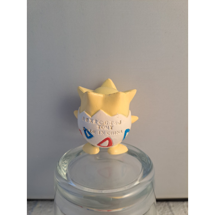 Togepi van hard rubber Pokemon Tomy D2.5x4 cm - pokemon artikelen