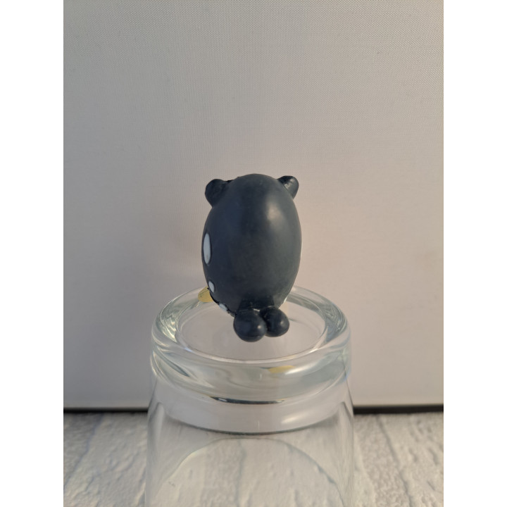 Spheal Pokemon Figuur Hard Rubber