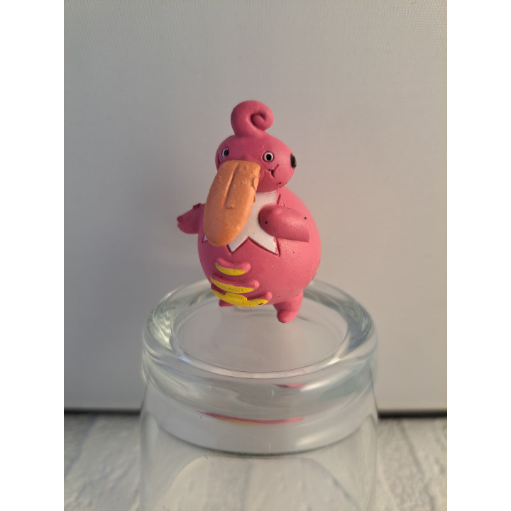 Lickitung van hard rubber Pokemon 3x4.5x4cm
