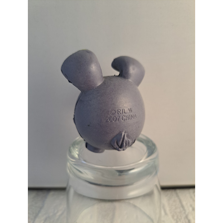 Whismur van hard rubber Pokemon D3xH4.5cm - pokemon artikelen